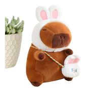fayarrd Animal en Peluche,Compagnon De Nuit Décoratif,Jouet Capybara en Peluche - pour Camarades Amis Adolescents Canapé Lit Divan Bureau Siège de Voiture Maison Dortoir et Voyage