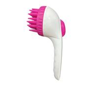 fayarrd Brosse pour shampooing pour chien | Accessoire pour enlèvement sous-poil avec manche long,Brosse de toilettage anti-chute pour chiens chats lapins et chatons - Salle de bain intérieure