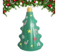 fayarrd Décorations de Noël Gonflables pour l'extérieur | Grands ornements d'arbre de Noël en PVC gonflables, décorations de thème de Noël pour pelouse terrasse patio extérieur fêtes cour - fêtes