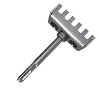 fayarrd Découpeur pour Prises Électriques sur Placo - Découpe-Boîtier de Prise - Poinçon Précision Ergonomique en Acier Inox pour Découpe Rectangulaire de Châssis et Travail du Bois