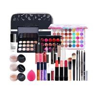 fayarrd Ensemble de maquillage multi-usages, ensemble de maquillage pour femme, ensemble polyvalent pour femme, 27 pièces, trucs pour le sac cosmétique pour femmes, adolescents, professionnels
