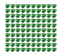 fayarrd Fixations Pour Serre Arceaux | 100 Pièces Attaches Pour Film De Serre,Pinces De Fixation Pour Tunnel De Jardin | Tunnel Cadre de Couverture Jardinage