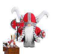 fayarrd, Guerrier - Nain Nordique,Figurine de Sculpture Guerrier Sculpture médiévale Jardin Statue d'elfe Jardin