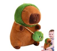 fayarrd Jouets en Peluche - Compagnon Doux pour la Nuit et Le Sommeil,Doudou Capybara - pour Camarades Amis Adolescents Canapé Lit Divan Bureau Siège de Voiture Maison Dortoir et Voyage