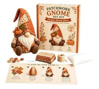 fayarrd Kit De Gnomes DIY, De Noël DIY Adorable Patchworks Cadeau