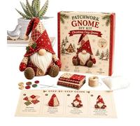 fayarrd Kit De Gnomes DIY, De Noël DIY Adorable Patchworks Cadeau