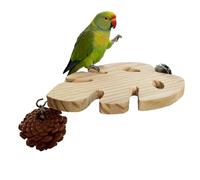 fayarrd Perchoir pour oiseaux,Bâton en bois pour l'usure des griffes - Perchoir pour cage de perroquet - pour l'exercice des espèces : inséparables, perruches ondulées, perruches, calopsittes, conures