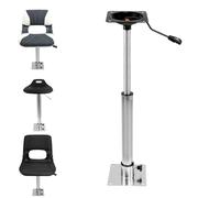 fayarrd Piédestal de siège de bateau, support de siège de bateau - Base de piédestal flexible pour base de tige de selle pour | Support pratique pour pour