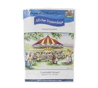 Faye Whittaker Tous nos Yesterday's Campagne Carrousel (Kit Broderie pour Point de Croix Motif), Gamme, Mixte