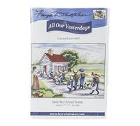 Faye Whittaker Tous nos Yesterday's Kit Point de Croix Petit école (Rouge), Gamme, Mixte