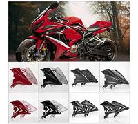 Fayedenicy Cadre latéral de Moto Couvercle de Corps de Panneau de Garniture de Remplissage Garde carénage Protecteur de Capot décoration pour CBR650R CBR 650 R CBR 650R 2019-2022 (Noir Mat)
