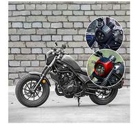Fayedenicy Couverture de carénage de phare avant de moto pare-brise masque de protection pour Rebel CMX 500 300 CM 500 CMX500 CMX300 CM500 accessoires 2020 2021 2022 2023 (Look carbone)
