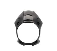 Fayedenicy Moto ABS Phare Avant Carénage Masque Couverture Pare-Brise Pare-Vent Mètre Visière pour 2017 2018 2019 Rebel CMX 500 300 CMX500 CMX300 Accessoires 17-19 (Noir)