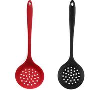 Fayelong Cuillère À Fentes En Silicone Cuisinière Multifonctionnelle Antiadhésive Cuisinière Avec Poignée Longue Pour Cuisiner Agitation Service Drainage Friture