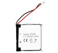 Fayerkar Batterie Li-polymère de rechange 3,7 V 1200 mAh pour Sony WH-1000XM3, WH-1000XM4, WH-XB900N, WH-H910N, WH-CH710N Bluetooth sans fil avec réduction du bruit SM-03 SP 624038
