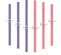 FAYORORY Lot de 6 marque-pages élastiques avec pointeur, parfaits pour marquer la dernière place, marque-pages de planificateur pour lire les femmes, les hommes, les enfants, les amateurs de livres