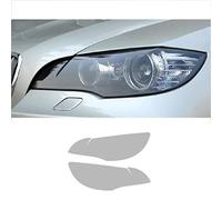 FAYTEK Film Protecteur de Phare de Voiture pour BMW X6 E71 F16 M F86 G06, Film de Protection Noir Vinyle Protection Autocollant en TPU Transparent, pour E71 08-14 T
