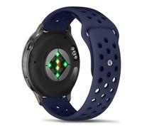 FayToon 18mm Bracelet pour Garmin Venu 4 41mm/3S Silicone - Bleu foncé | Bracelet de Remplacement Sport pour Bracelet Doux Imperméable pour Garmin Vivoactive 4S, Garmin Forerunner 265S/255S