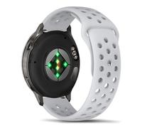 FayToon 18mm Bracelet pour Garmin Venu 4 41mm/3S Silicone - Gris | Bracelet de Remplacement Sport pour Bracelet Doux Imperméable pour Garmin Vivoactive 4S, Garmin Forerunner 265S/255S