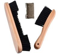 Fayvosiue Ensemble de brosses de billard et de rail avec chiffon de nettoyage pour queue de billard et chiffon de nettoyage