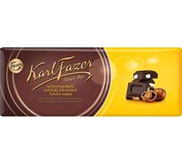 Fazer Karl Fazer Dark Whole Hazelnuts Chocolat 1 bar of 200g