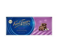 Fazer KarlFazer Liquorice drage in milk Chocolat 10 barres of 200g