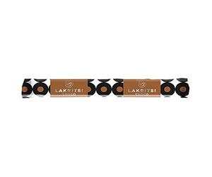 Fazer Lakritsi Choco Lot de 10 bâtons de chocolat Réglisse noire avec remplissage au chocolat Sans gélatine Bonbons 20 g