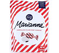 Fazer Marianne Bonbons à la menthe garnis de chocolat importés de Finlande (220 g) - Lot de 4