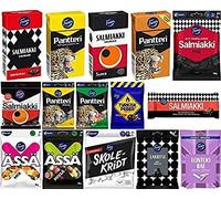 Fazer Salmiakki et Réglisse (paquet de 10 sortes) - Choisissez 10 parmi de nombreux parfums