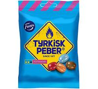 Fazer Tyrkisk Peber Lot de 12 sachets de bonbons durs finlandais 150 g