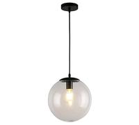 FAZRPIP Lampe à Suspension Globe en Laiton Moderne avec Cordon réglable Luminaire de Plafond Suspendu Contemporain pour îlot de Cuisine Salon Chambre Bar 1 lumière