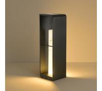 FAZRPIP Le Poteau Solaire extérieur Allume la lumière de Chemin de Paysage, éclairage extérieur Moderne de borne de LED avec IP65 imperméable pour la décoration de Voie d'allée de Cour de pelouse