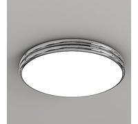 FAZRPIP LED Dimmable Plafonnier Moderne Cercle Encastré Plafonnier Acrylique Abat-Jour Lustre Chambre Cuisine Salon Intérieur Décoratif Luminaire