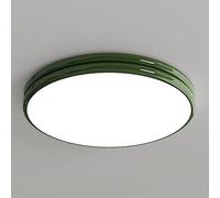 FAZRPIP LED Dimmable Plafonnier Moderne Cercle Encastré Plafonnier Acrylique Abat-Jour Lustre Chambre Cuisine Salon Intérieur Décoratif Luminaire