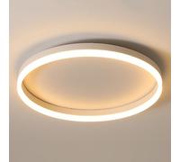 FAZRPIP Plafonnier LED Rond à encastrer, plafonnier Moderne, plafonnier 20 W/26 W/32 W pour Chambre, Salon, Cuisine, Couloir, 3 températures de Couleur réglables 3000 K/4000 K/5000 K
