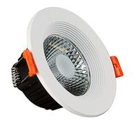 FAZRPIP Plafonniers encastrés LED Downlights 15W 20W Blanc lumière du Jour Non dimmable 3000K-6000K CRI90 COB Plafonnier encastré directionnel Découpe 145-155mm Angle de Faisceau 60°