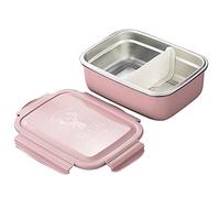 Fazvncv Boîte à repas isotherme en acier inoxydable PP avec compartiment amovible et étanche pour adolescentes, femmes et filles, réutilisable pour cadeaux