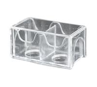 Fazvncv Boîte de rangement en acrylique pour craie de billard - Cube de rangement transparent - Accessoires de protection - Accessoire portable
