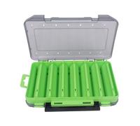Fazvncv Boîte de rangement multi-compartiments pour leurres de pêche double face pour appâts et hameçons