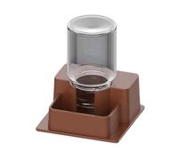 Fazvncv Distributeur d'eau automatique pour reptiles - Réservoirs multifonctionnels pour petites tortues - Bol d'eau transparent pour reptiles