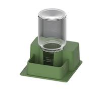 Fazvncv Distributeur d'eau automatique pour reptiles - Réservoirs multifonctionnels pour petites tortues - Bol d'eau transparent pour reptiles