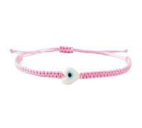 Fazvncv Élégant pendentif d'amitié tissé à la main avec mauvais œil - Accessoire tendance pour un usage quotidien - Cordon réglable unisexe, taille unique, Comme décrit