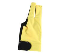 Fazvncv Gant de billard à trois doigts en nylon pour gaucher, gant de tennis de table pour améliorer la prise en main et la stabilité pour les sports de queue de billard