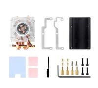 Fazvncv ICE Tower Ventilateur de refroidissement pour 5 ordinateurs avec LED colorées verticale/horizontalement