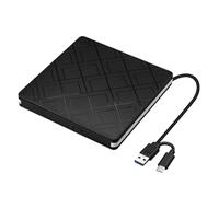 Fazvncv Interfaces USB C USB3.0 Lecteur optique externe pour la lecture, l'écriture, CD, DVD sur ordinateurs modernes Lecteur de disque USB