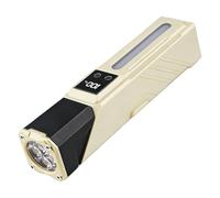 Fazvncv Lampe de poche portable avec tête pivotante - Étanche - Petite lampe de poche - Facile à utiliser - Étanche - Petite lampe de poche