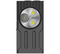 Fazvncv Lampe torche LED 1000 lumens magnétique de type C rechargeable avec lumière bleue blanche rouge pour camping randonnée