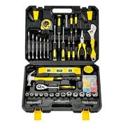 Fazvncv Lot de 108 outils à main pour la maison - Ensemble d'outils mixtes - Pour l'entretien du bois et le jardin