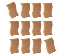 Fazvncv Lot de 12 éponges de cuisine multifonctions en forme de S pour éviers, comptoirs et articles de cuisine