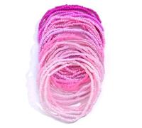 Fazvncv Lot de 30 bracelets de cheville en perles de verre colorées pour compléter vos styles - Parfait pour toutes les occasions - Bracelets de perles multicolores, m, Comme décrit